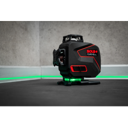 Laser SOLA PLANO 4D GREEN. 4 linhas verdes a 360º